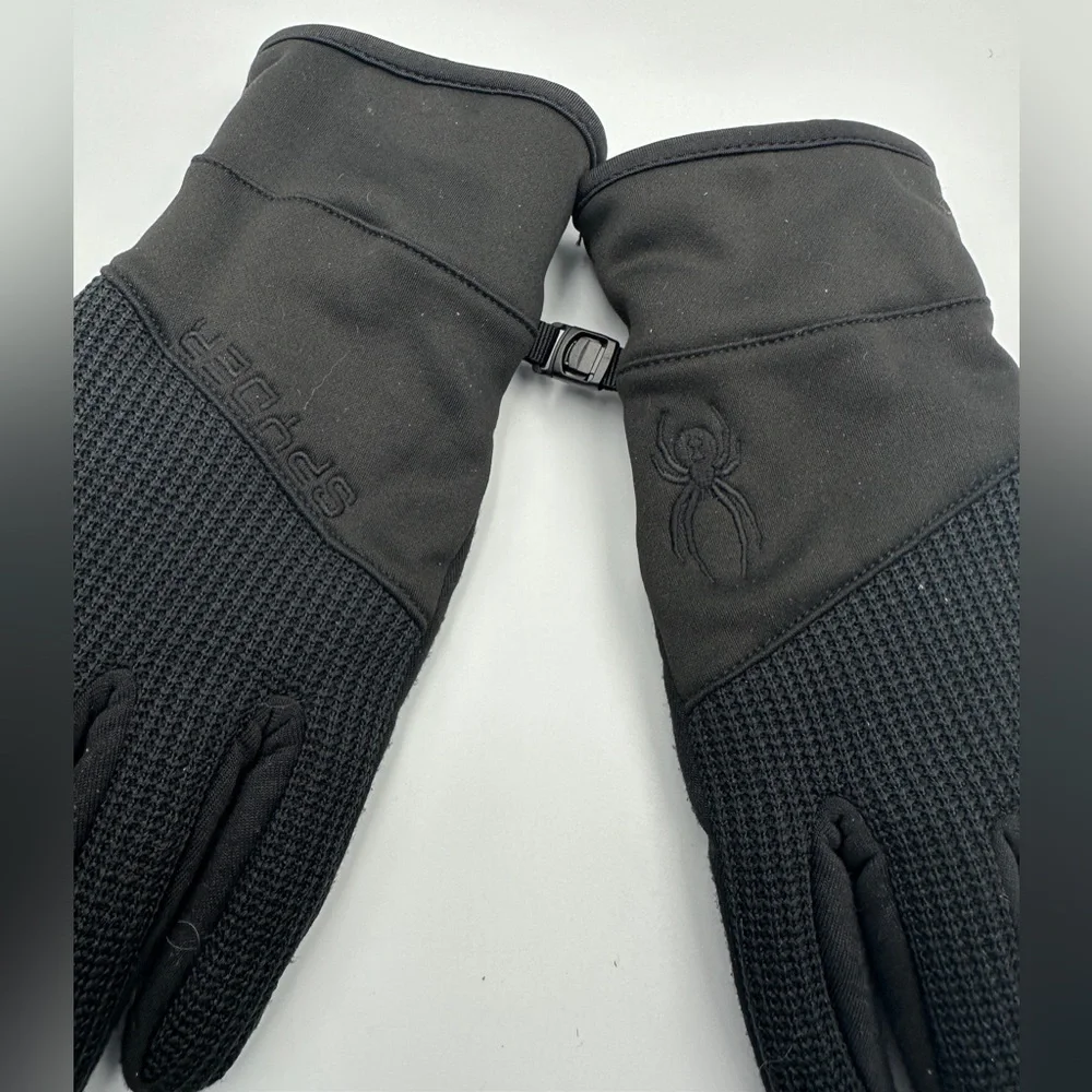 Spyder Core Conduct Black Gloves 3M Insulated Unisex Touchscreen Compatible